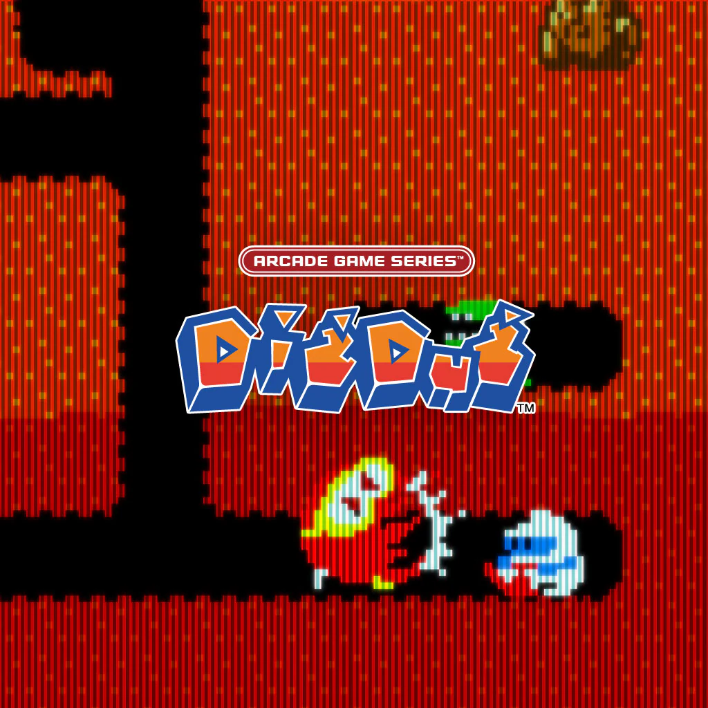 ARCADE GAME SERIES: DIG DUG (English, Japanese)