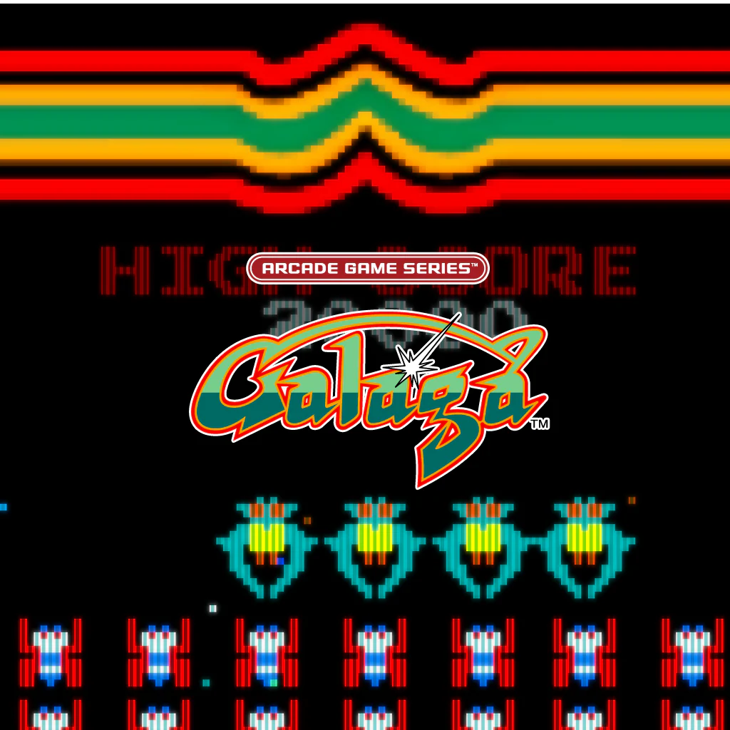 ARCADE GAME SERIES: GALAGA (English, Japanese)
