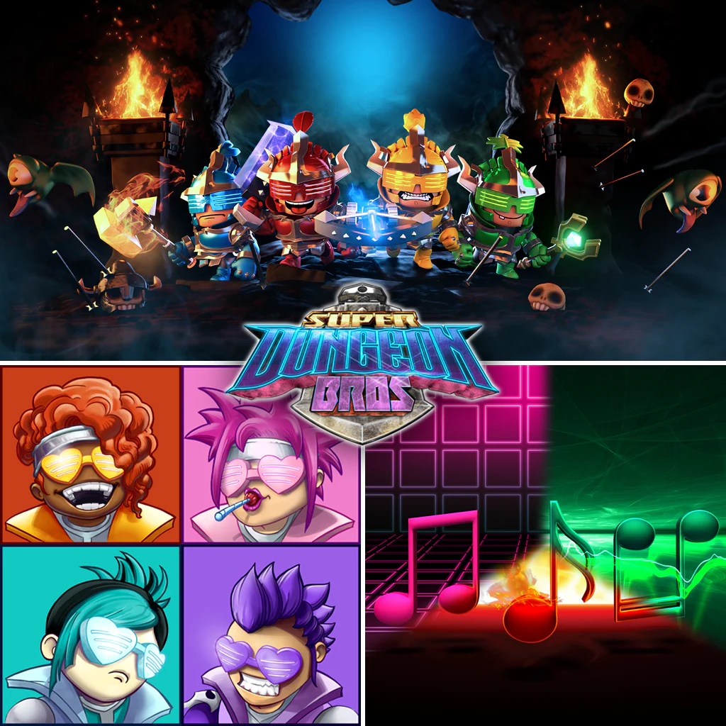 MÉGA pack Super Dungeon Bros