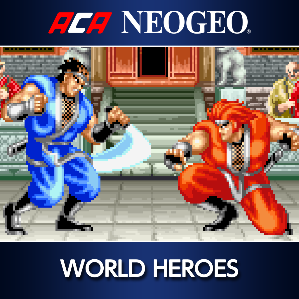 ACA NEOGEO WORLD HEROES (English/Japanese Ver.)