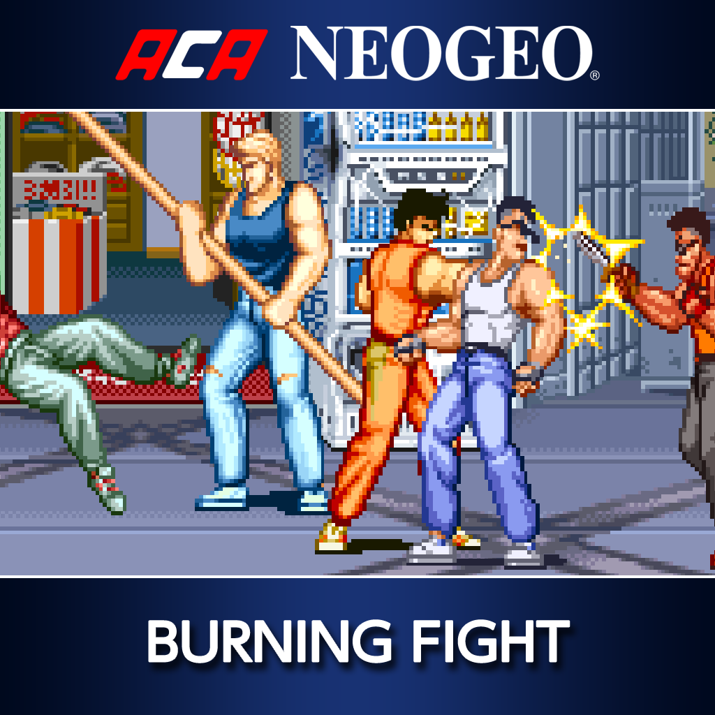 ACA NEOGEO BURNING FIGHT (English/Japanese Ver.)
