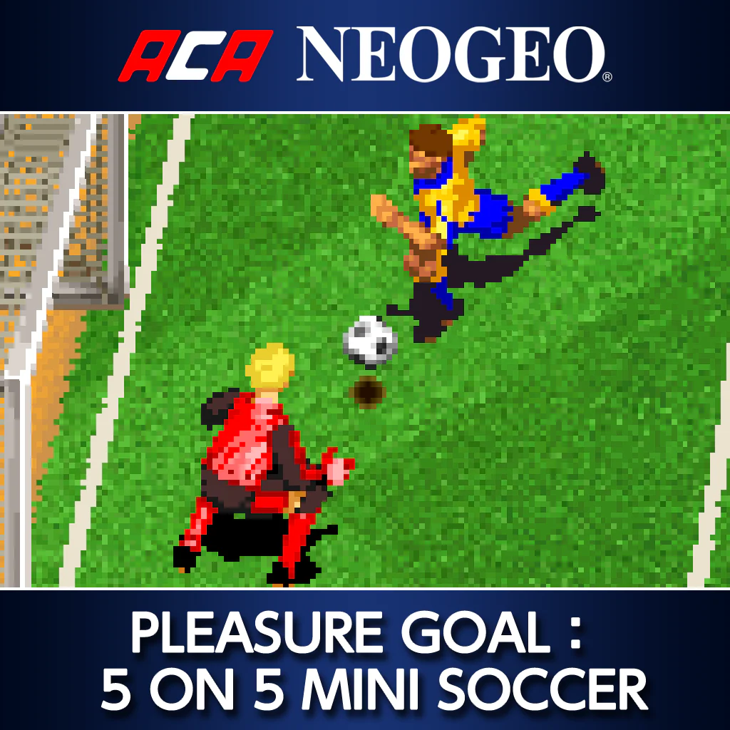 ACA NEOGEO PLEASURE GOAL： 5 ON 5 MINI SOCCER (English/Japanese Ver.)