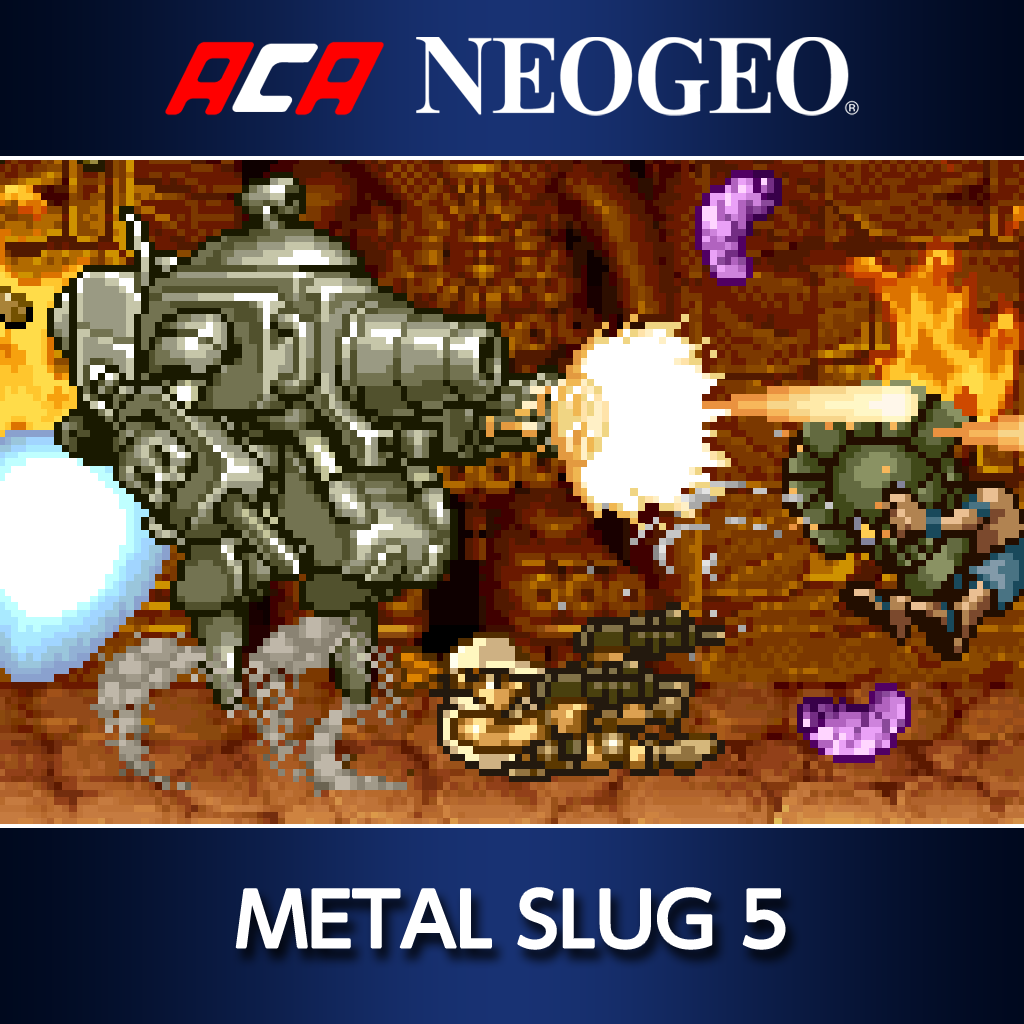 ACA NEOGEO METAL SLUG 5 (English/Japanese Ver.)