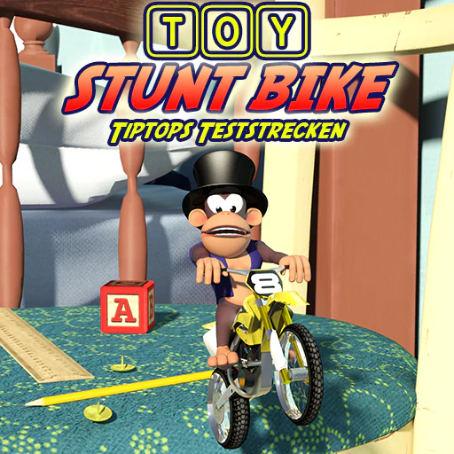 Toy Stunt Bike: Tiptops Teststrecken