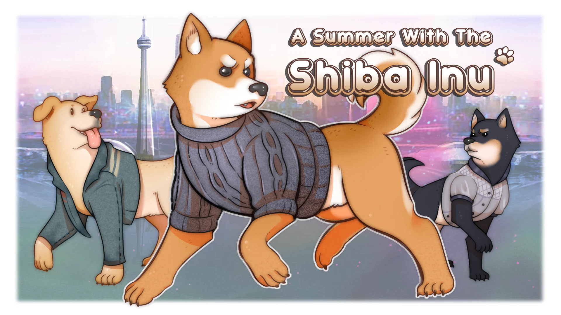 A summer with the Shiba Inu