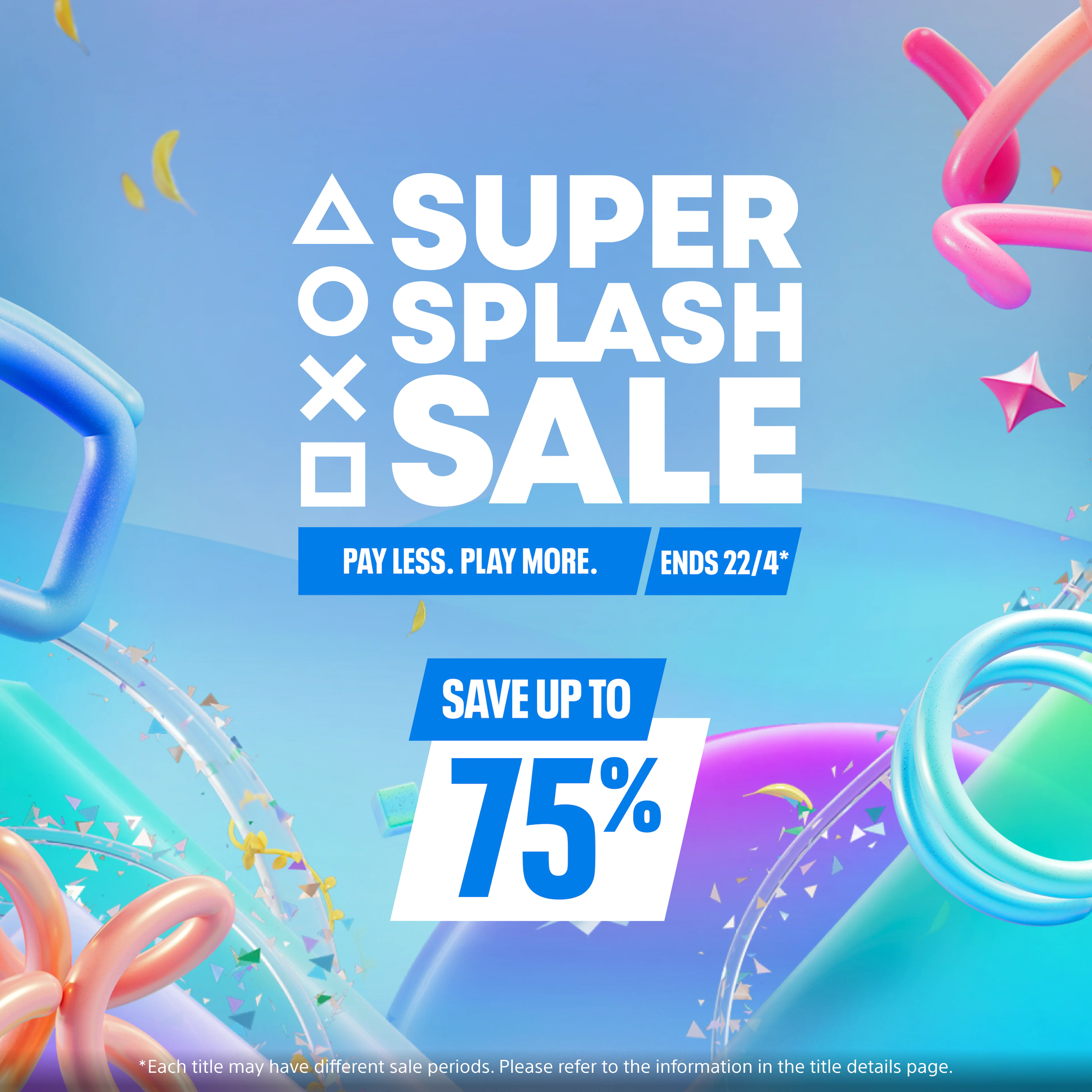 Super Splash Sale