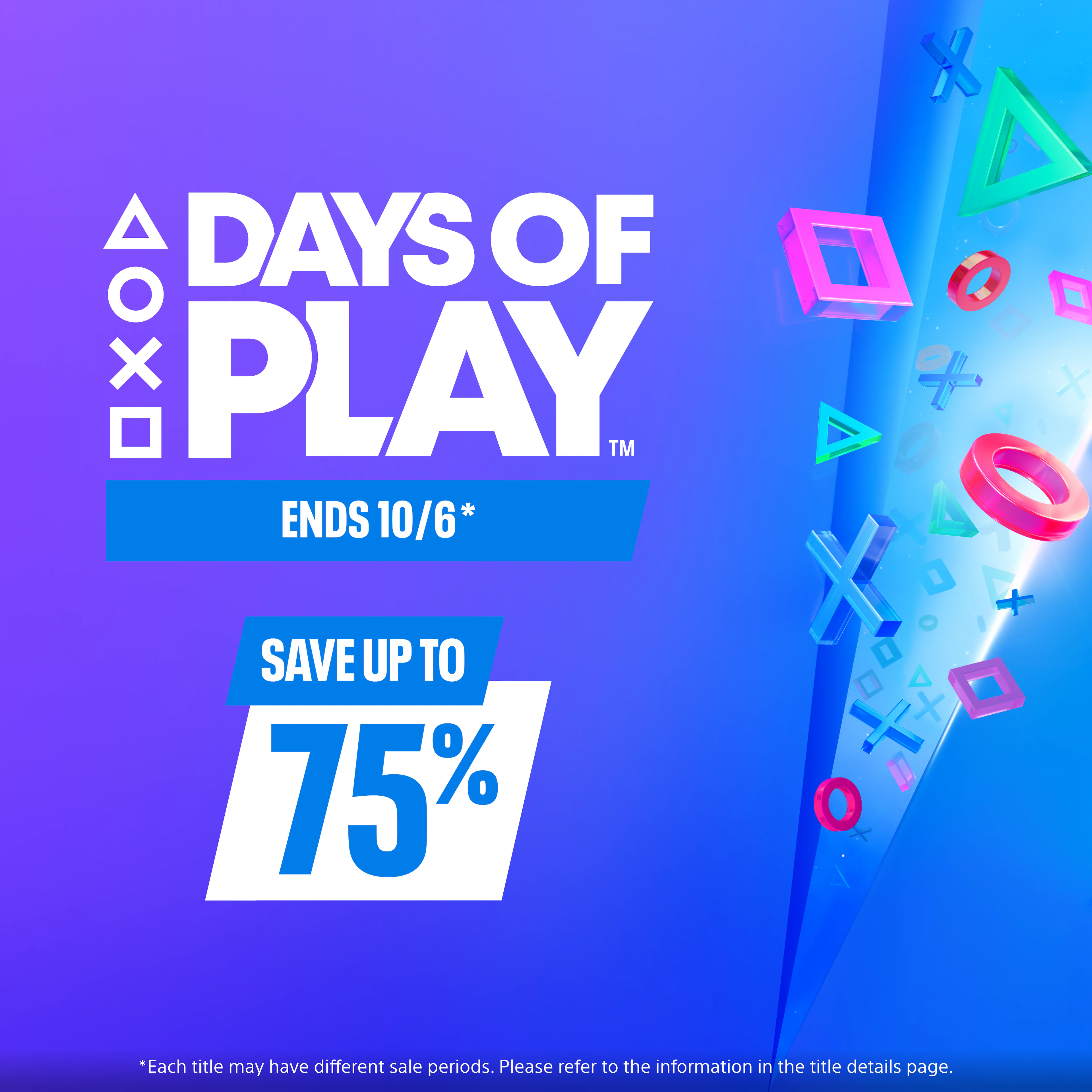DAYS OF PLAY