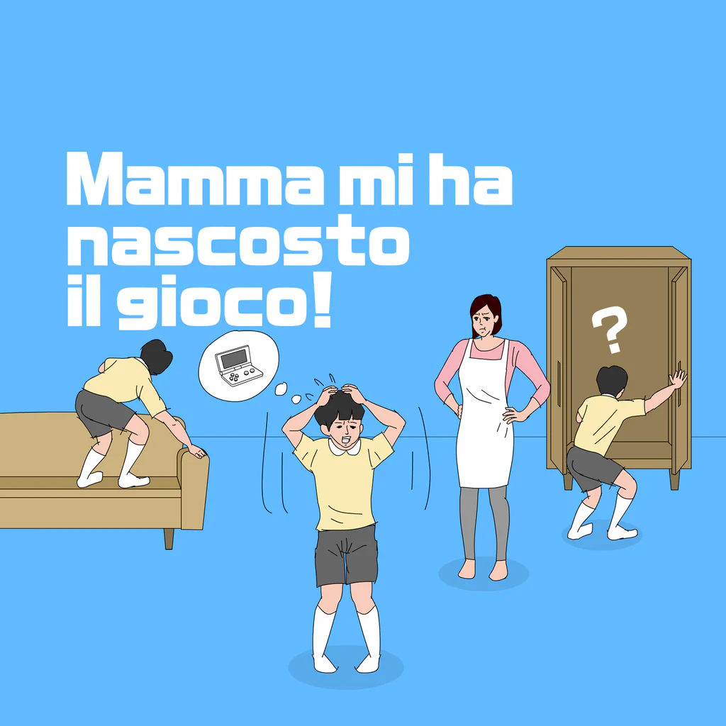 Mamma mi ha nascosto il gioco!
