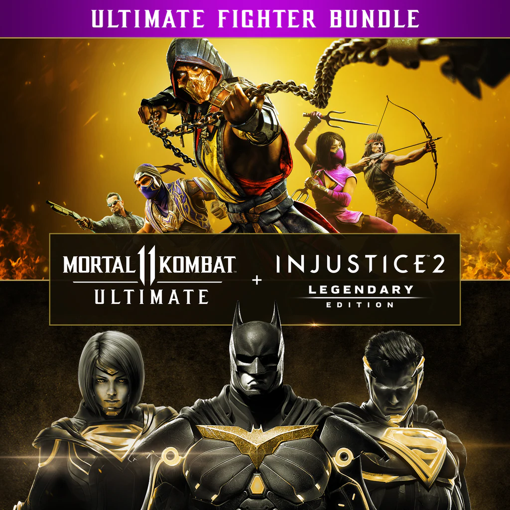 Mortal Kombat 11 Ultimate + Injustice 2 Leg. Edition Paketi