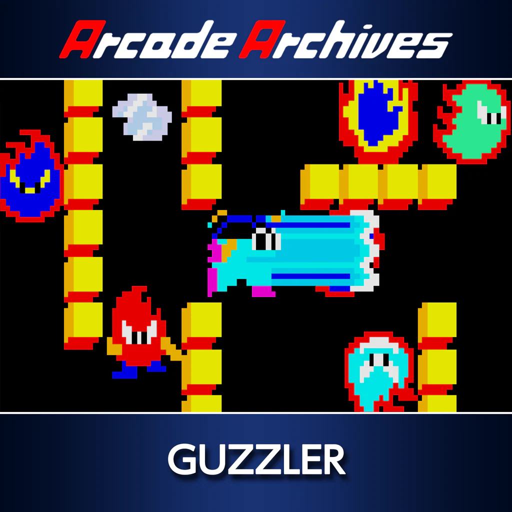 Arcade Archives GUZZLER (English, Japanese)
