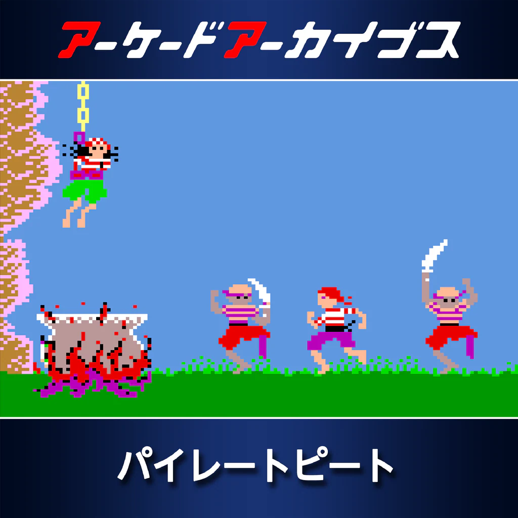 アーケードアーカイブス パイレートピート