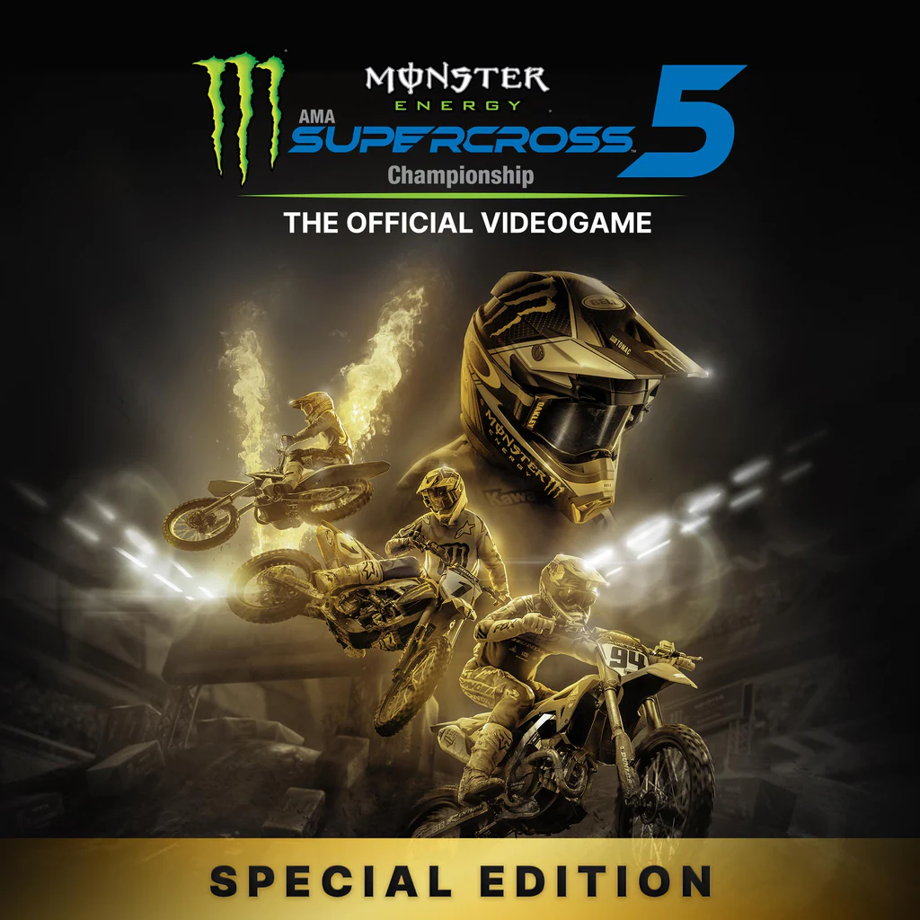 Monster Energy Supercross 5 - Special Edition PS4 & PS5 (영어)