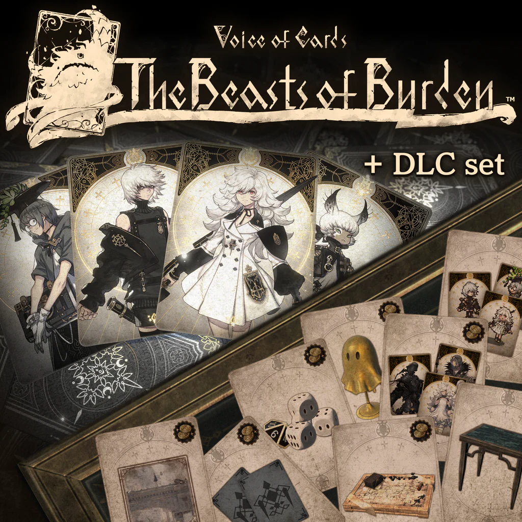 Voice of Cards: The Beasts of Burden ＋ DLC set (English, Japanese)