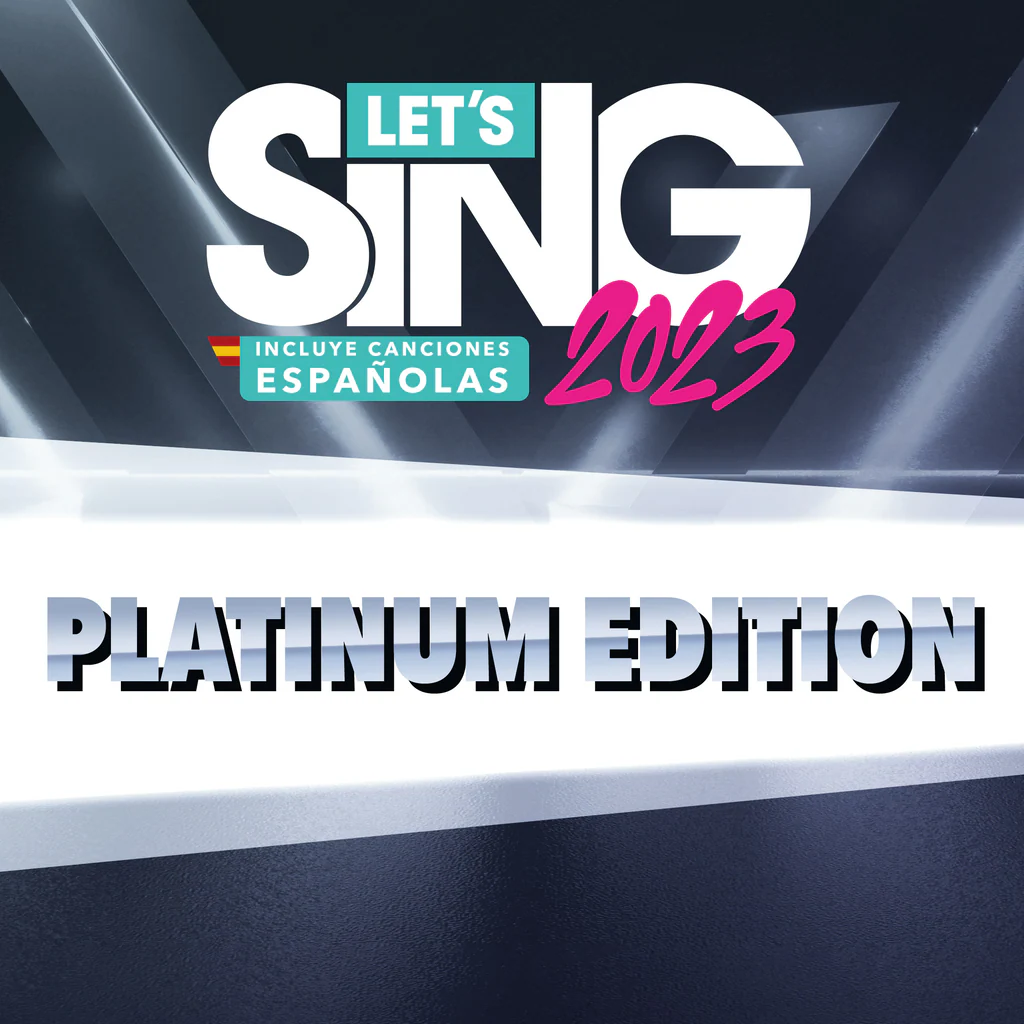 Let's Sing 2023 incluye Canciones Españolas Platinum Edition