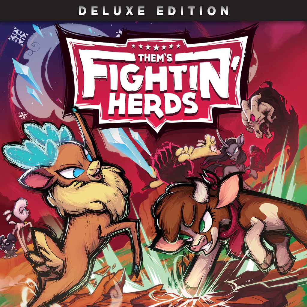 Them's Fightin' Herds: Deluxe Edition PS4 & PS5 (Simplified Chinese, English, Korean, Japanese, Traditional Chinese)