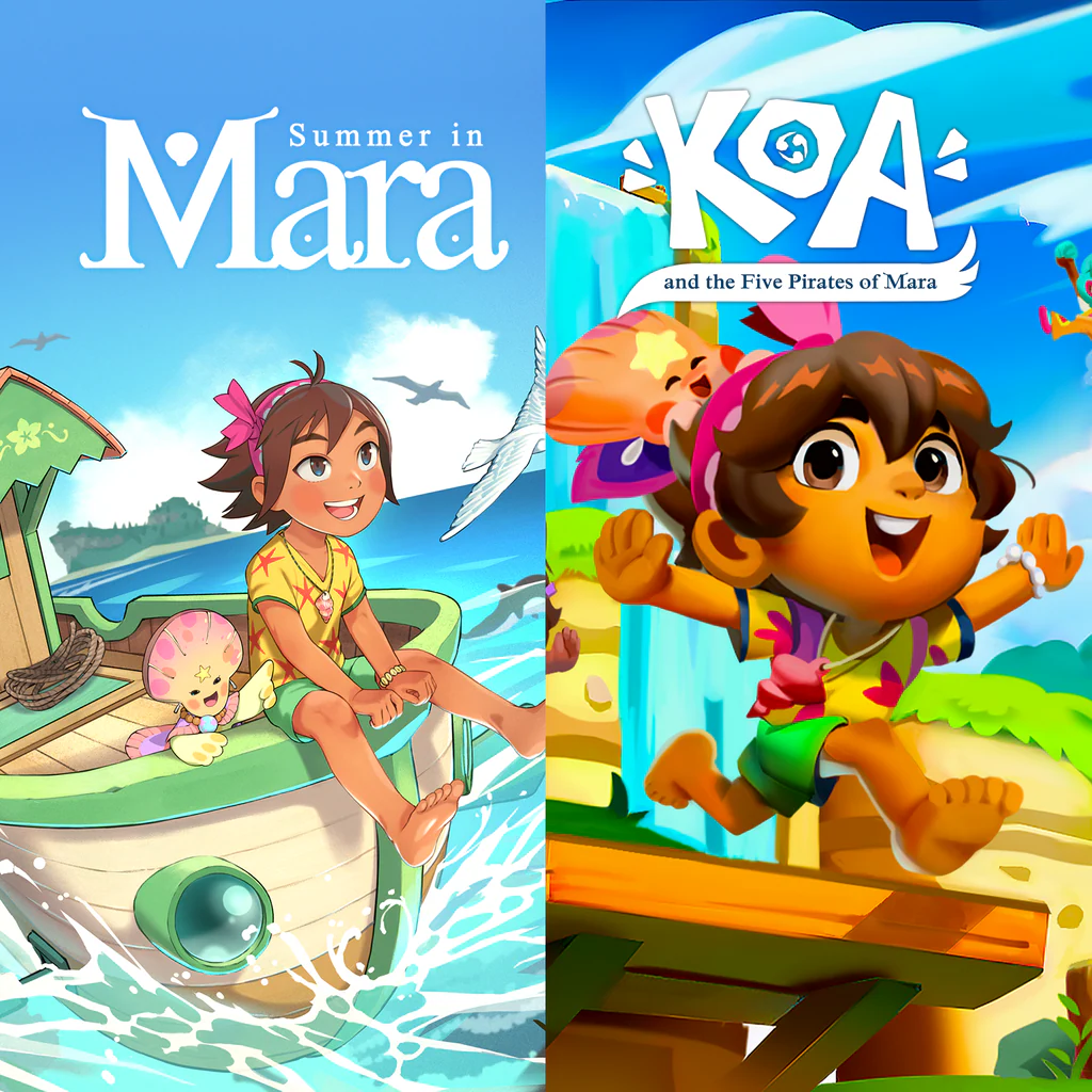Summer in Mara + Koa and the Five Pirates of Mara (Simplified Chinese, English, Korean, Japanese, Traditional Chinese)