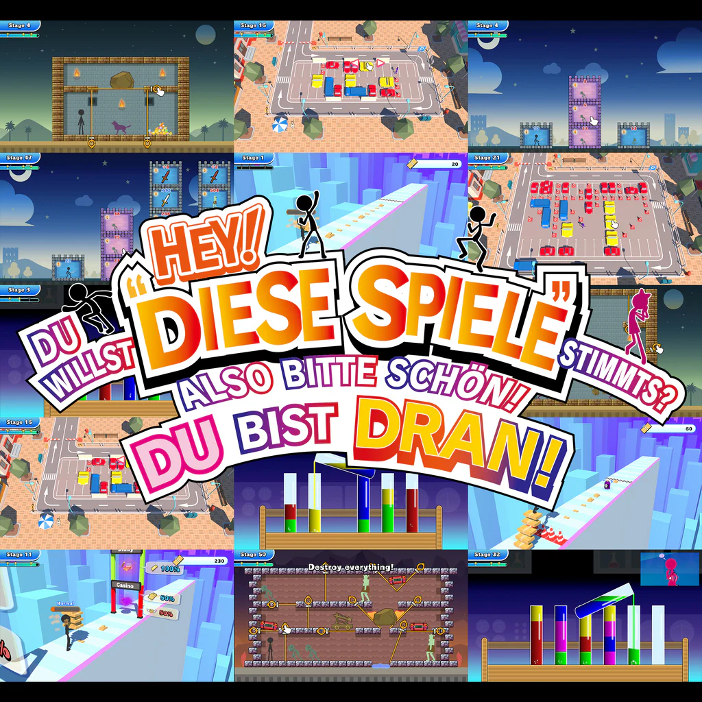 HEY! DU WILLST „DIESE SPIELE“, STIMMTS? AlSO BITTE SCHÖN! DU BIST DRAN!