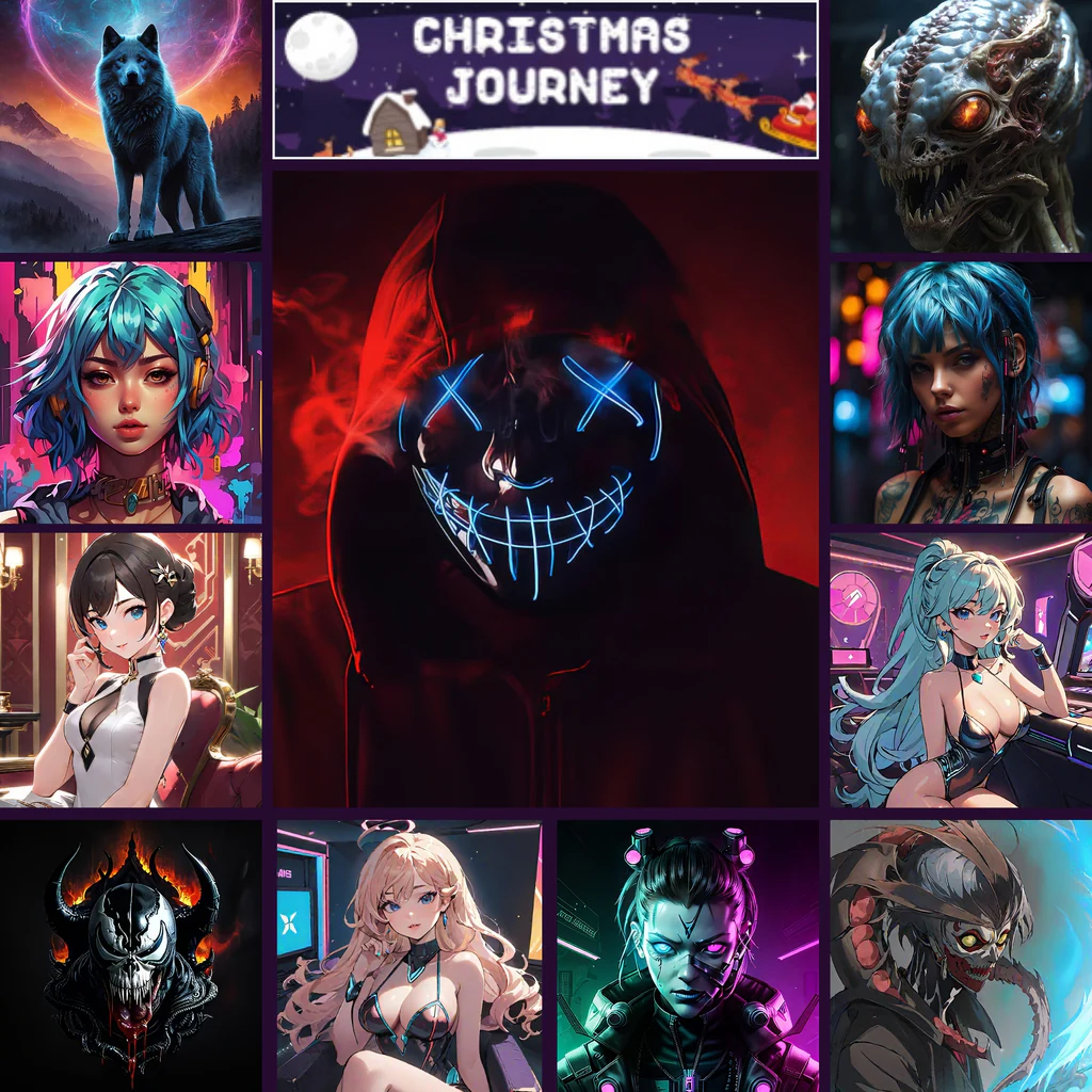 Christmas Puzzle Journey Avatar Bundle with Invisible Avatar