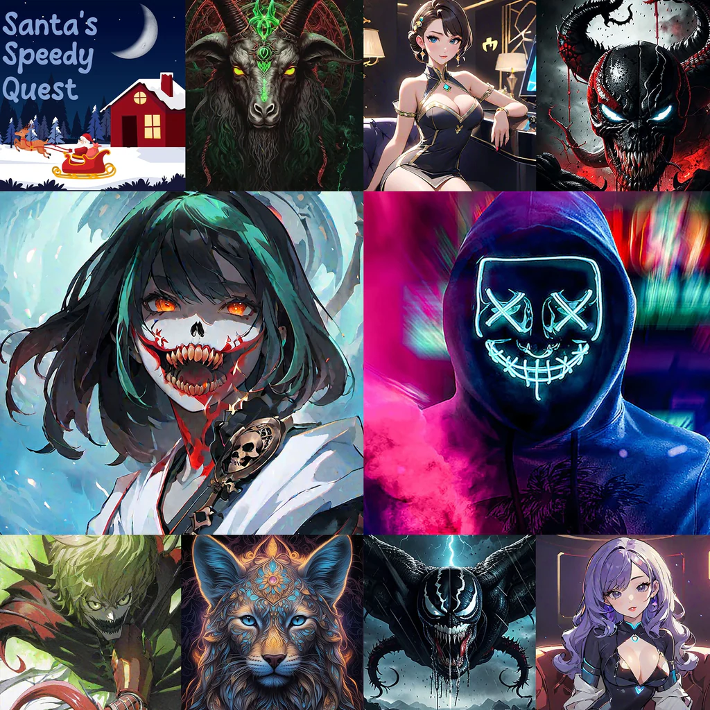 Santa's Speedy Quest Avatar Bundle (English, Korean, Japanese)