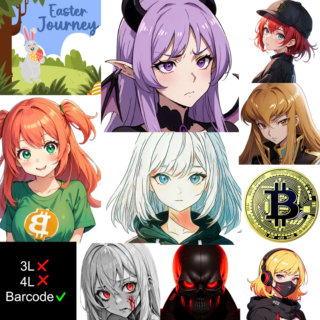 Easter Journey Avatar Bundle with Barcode (English, Korean, Japanese)