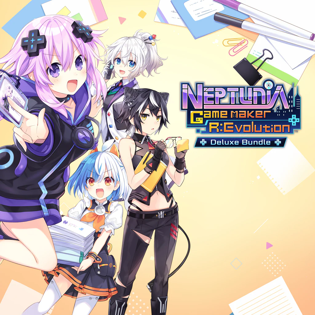 Neptunia Game Maker R:Evolution Deluxe Bundle (English, Korean, Traditional Chinese)