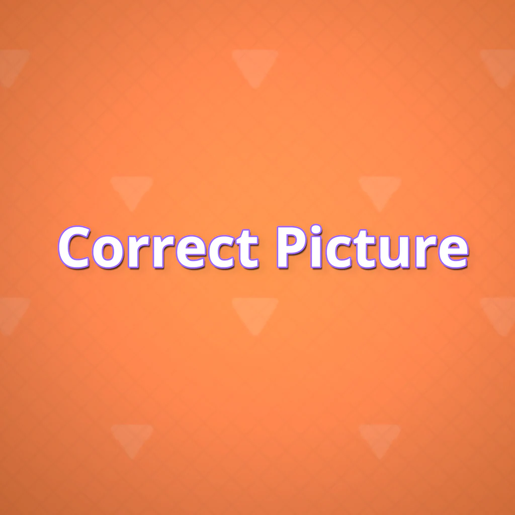 Correct Picture