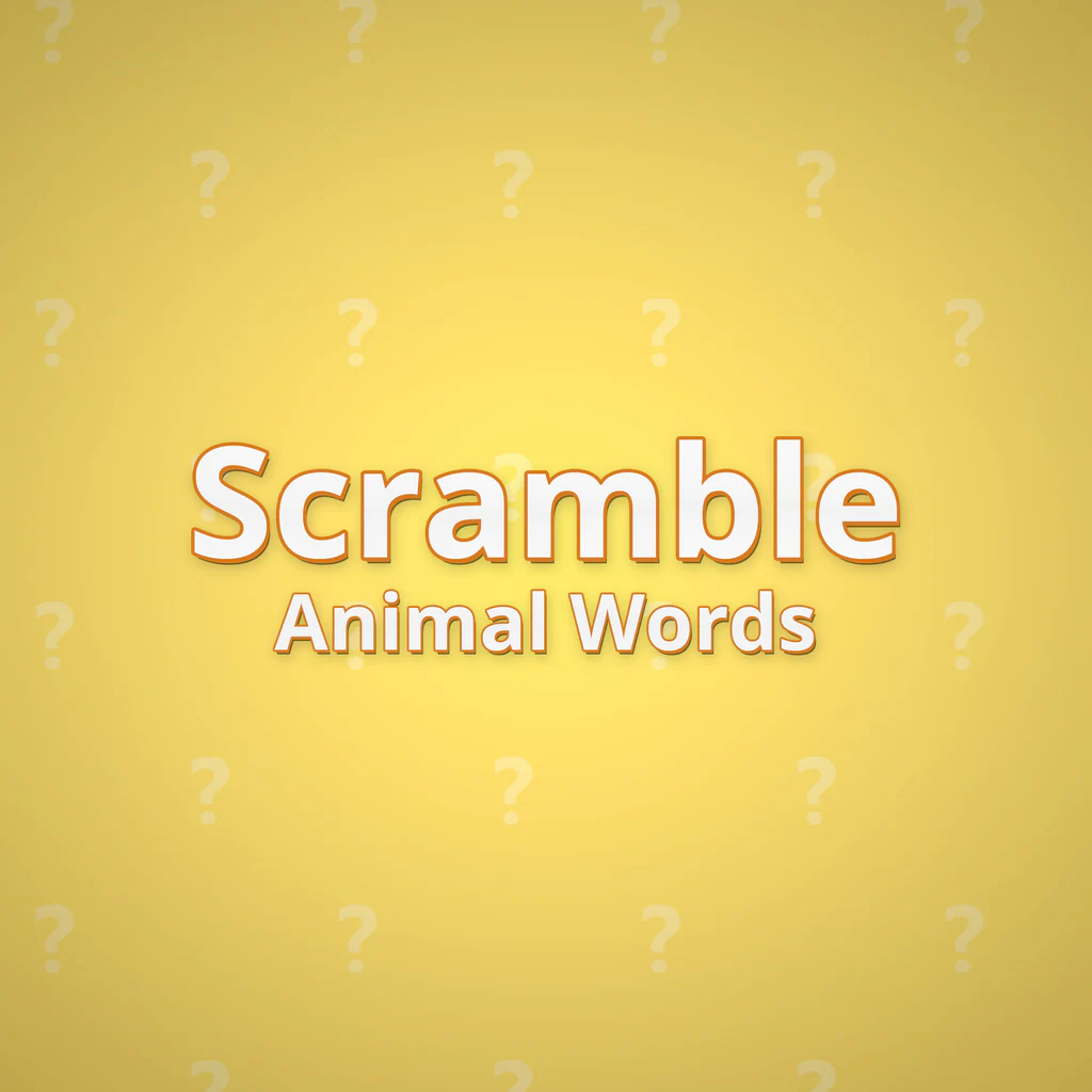 Scramble Animal Words