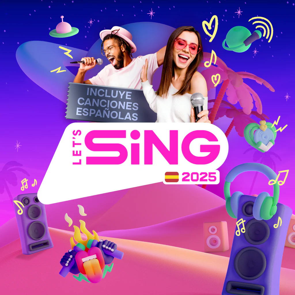 Let's Sing 2025 incluye Canciones Españolas - Platinum Edition