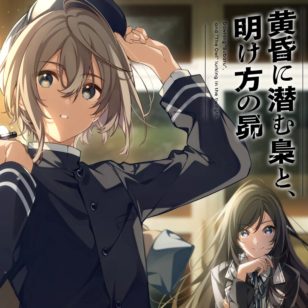 黄昏に潜む梟と、明け方の昴