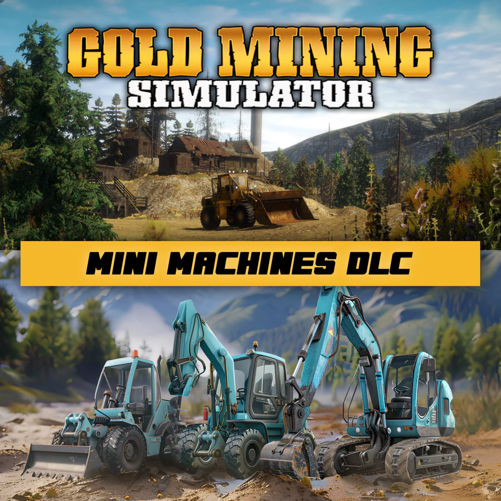 金鉱シミュレータ  +  ミニマシンBUNDLE (Gold Mining Simulator + Mini Machines DLC)
