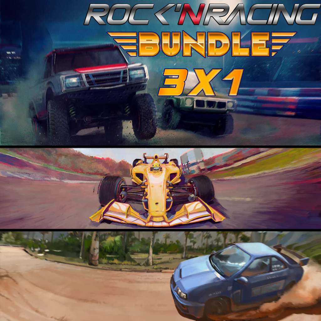 Rock 'N Racing Bundle 3 in 1