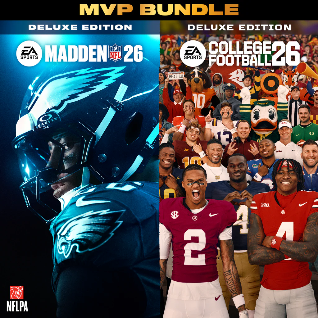 EA SPORTS™ MVP Bundle (Madden NFL 26 Deluxe Edition & College Football 26 Deluxe Edition) (English)