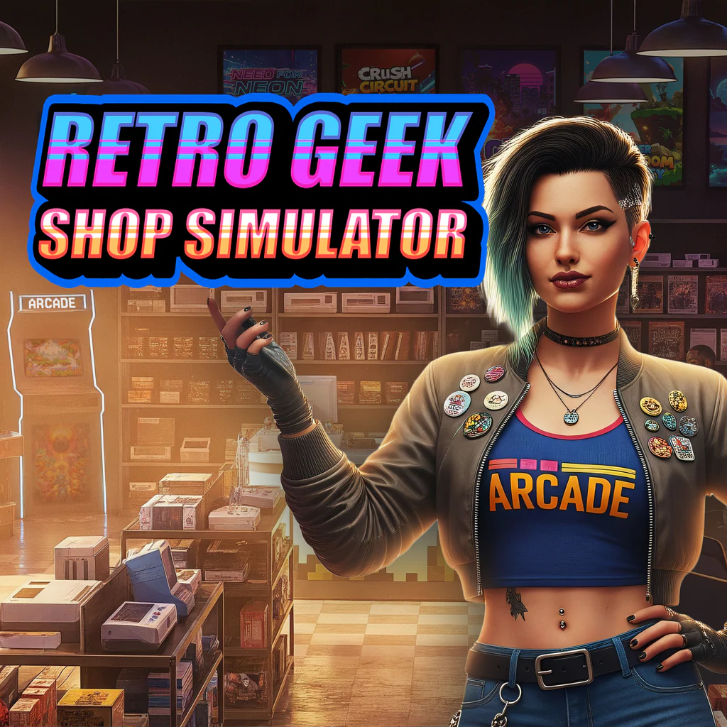 Retro Geek Shop Simulator