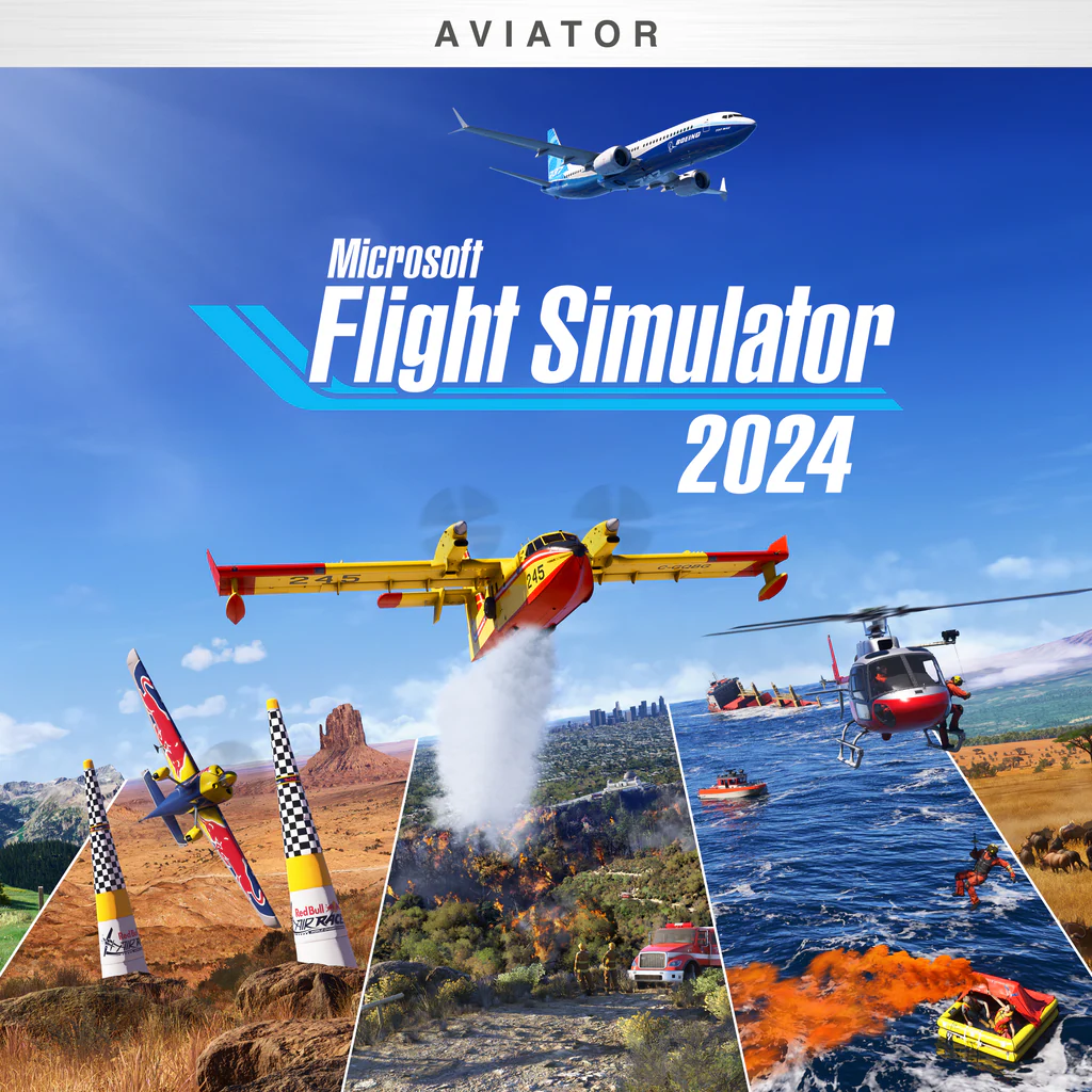 Microsoft Flight Simulator 2024 -  Aviator Edition (Simplified Chinese, English, Korean, Japanese)
