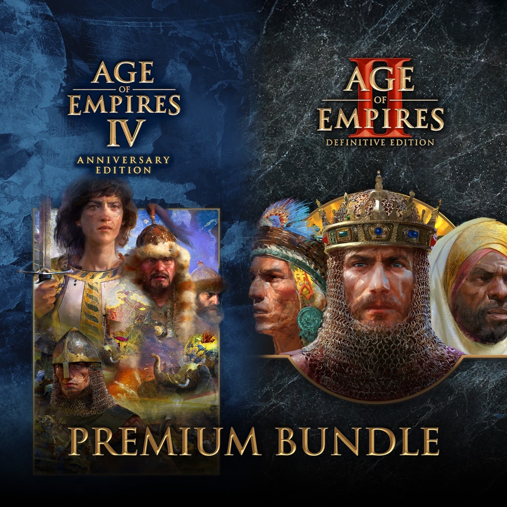 Age of Empires IV + Age of Empires II Bundle (Simplified Chinese, English, Korean, Malay, Japanese, Traditional Chinese)