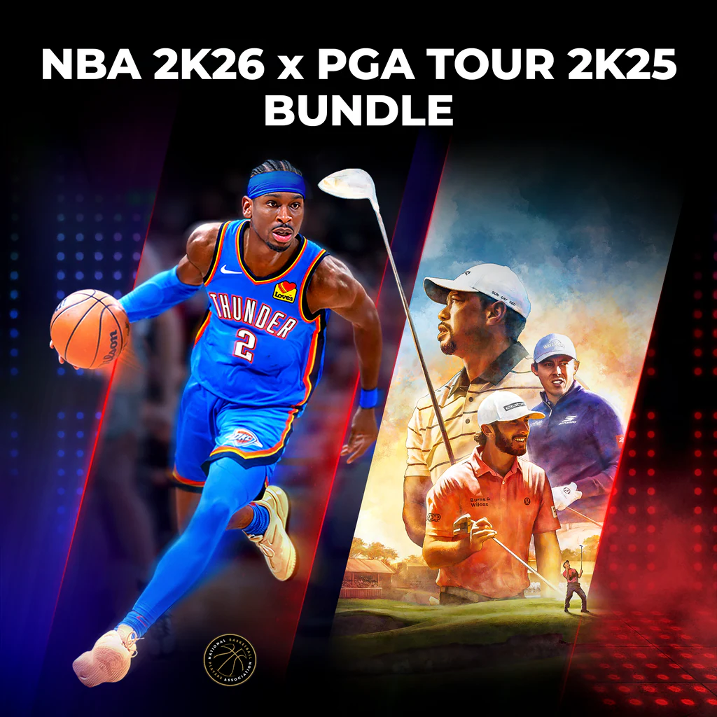 NBA 2K26 x PGA TOUR 2K25 Bundle