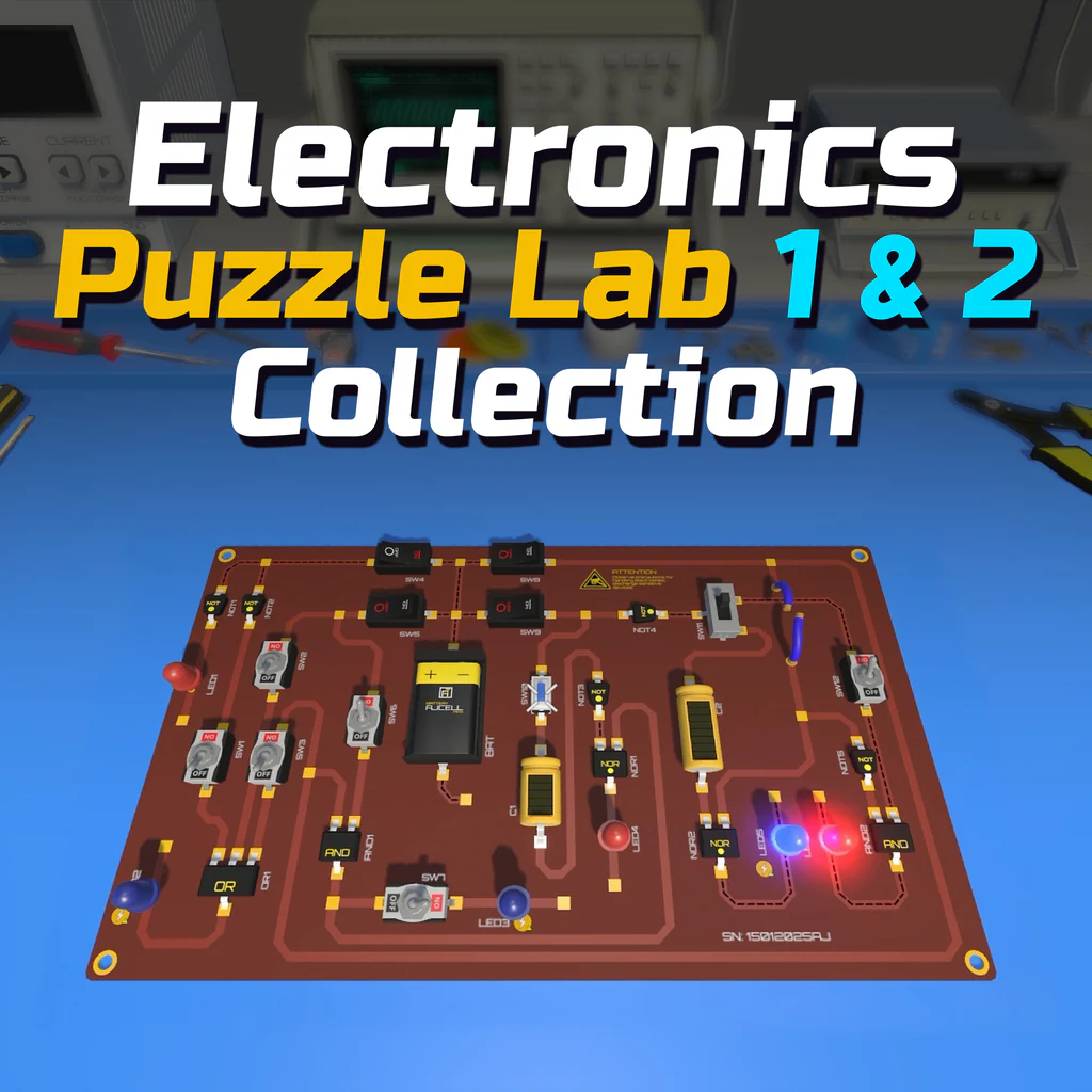 Electronics Puzzle Lab 1 & 2 Collection PS4 & PS5