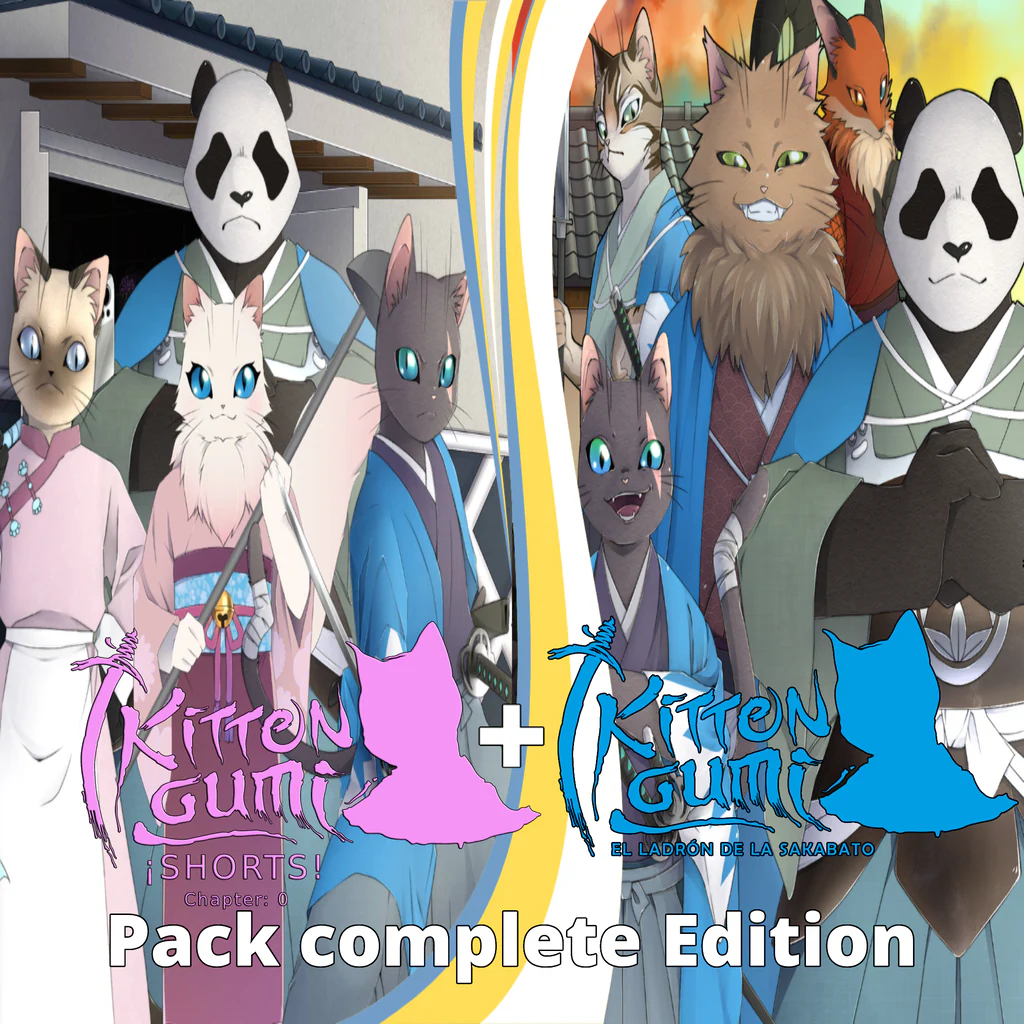 Kittengumi Short: Chapter 0 + The Sakabato's Thief Pack (Simplified Chinese, English, Korean, Japanese, Traditional Chinese)