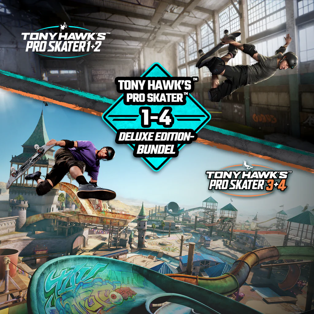 Tony Hawk's™ Pro Skater™ 1 - 4 - Deluxe Edition-bundel