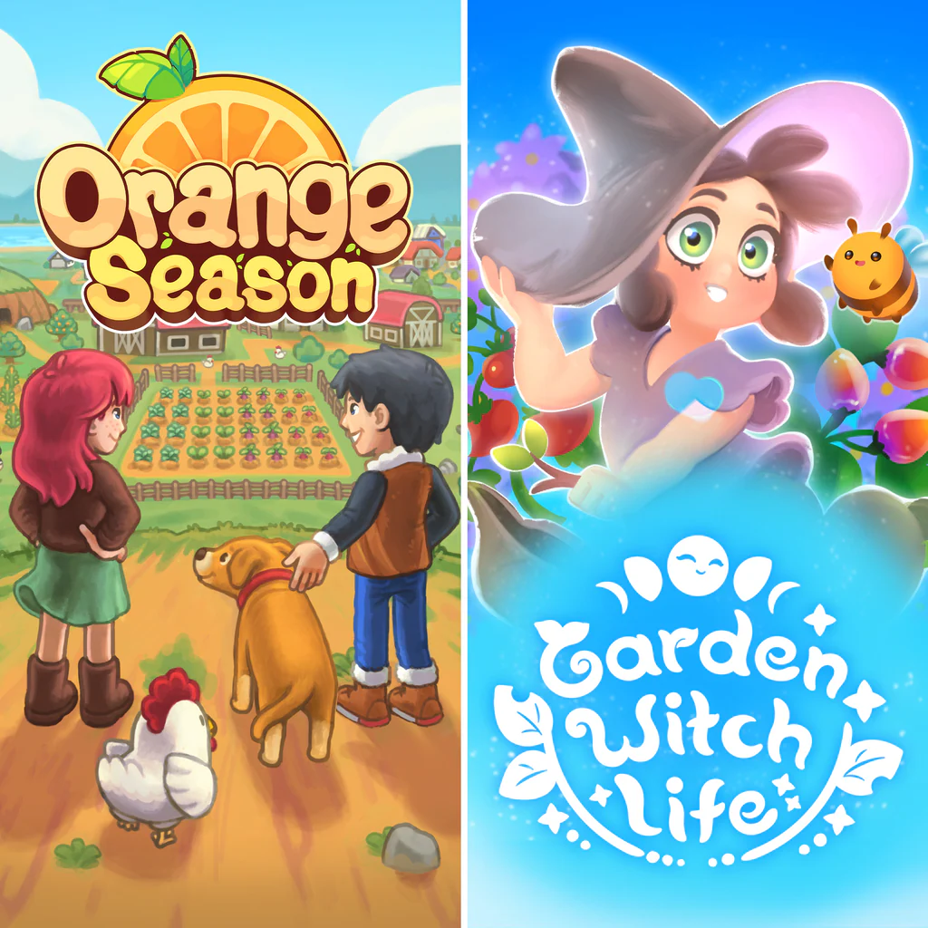 Farming Adventure Double Pack - Orange Season + Garden Witch Life (Simplified Chinese, English, Korean, Japanese, Traditional Chinese)
