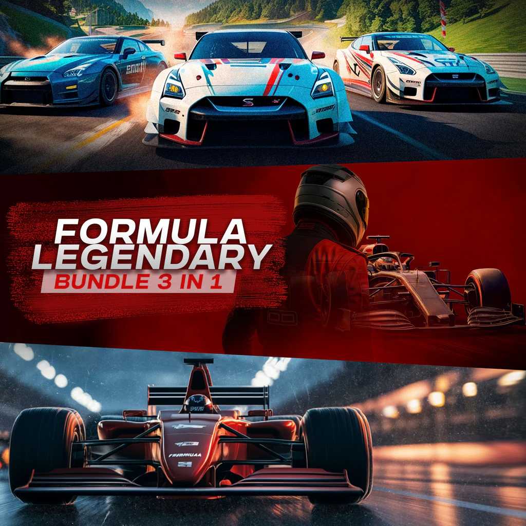Formula Legendary Bundle 3 in 1 (Simplified Chinese, English, Korean, Japanese, Traditional Chinese)