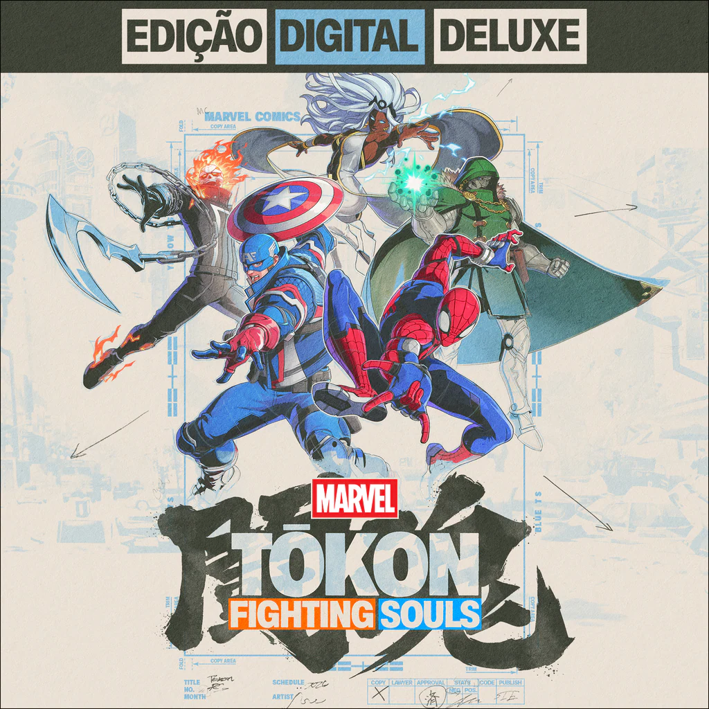 Edição Digital Deluxe de MARVEL Tōkon: Fighting Souls