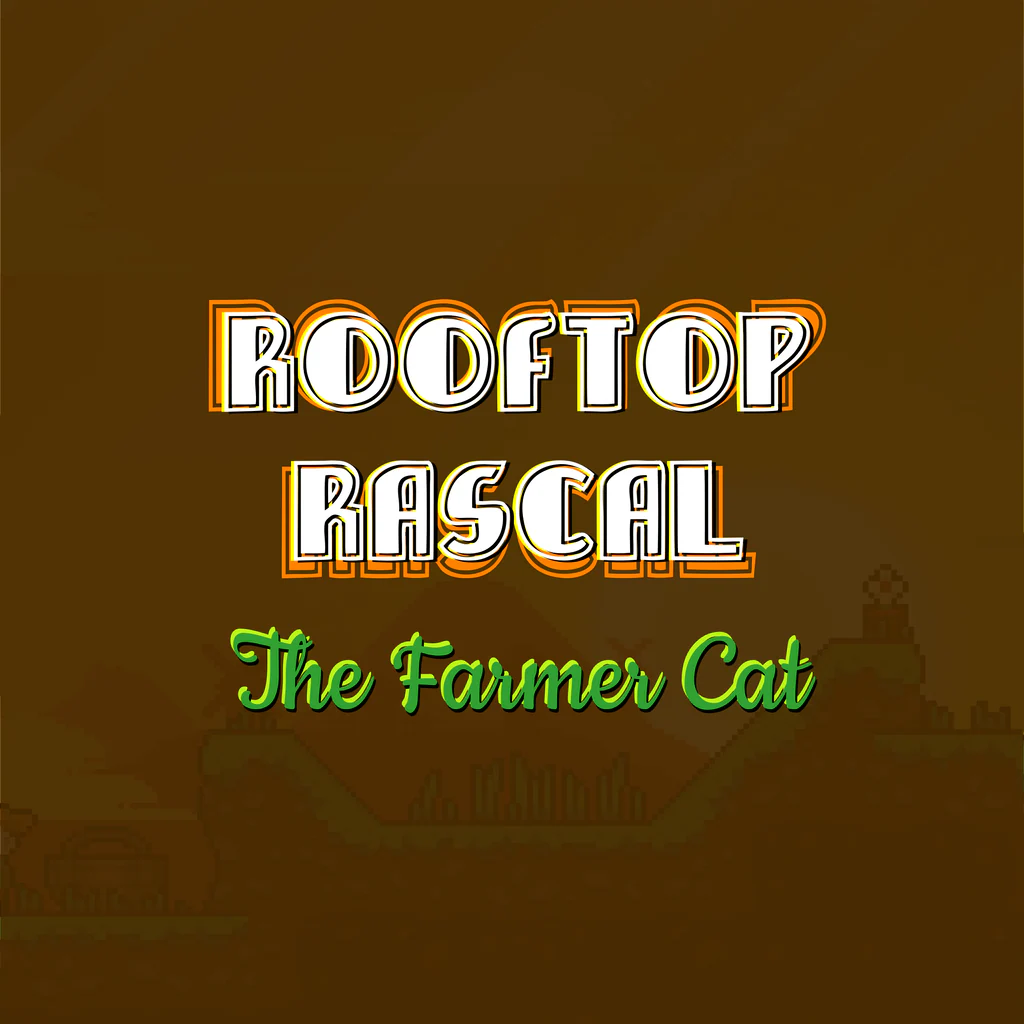 Rooftop Rascal: The Farmer Cat