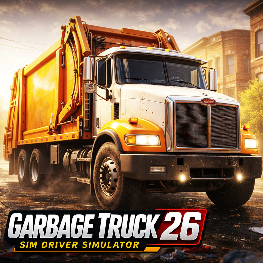 Garbage Truck Sim Driver Simulator 26