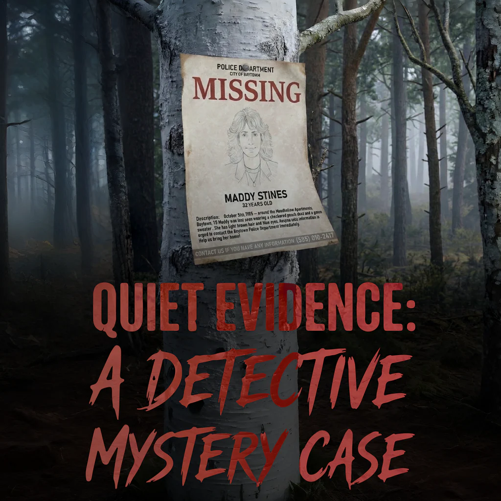 Quiet Evidence: A Detective Mystery Case