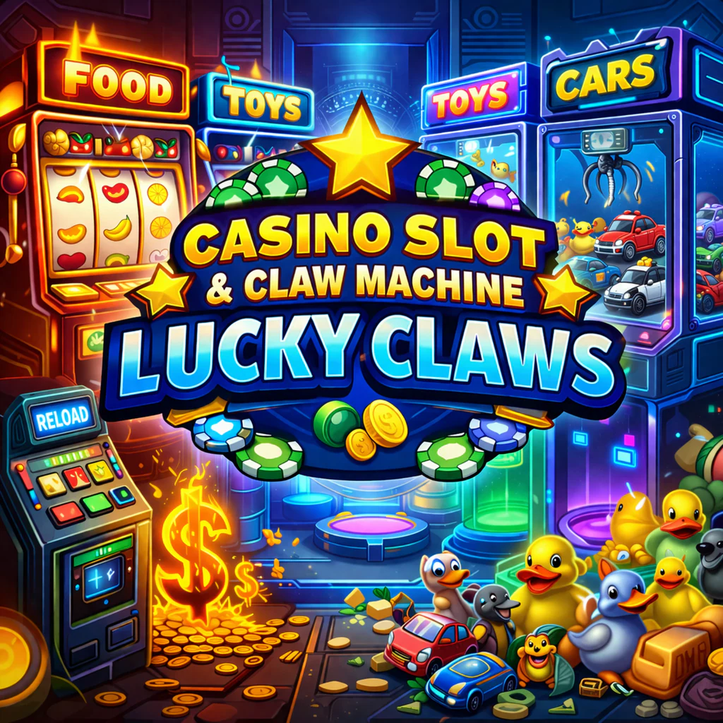Casino Slot & Claw Machine: Lucky Claws