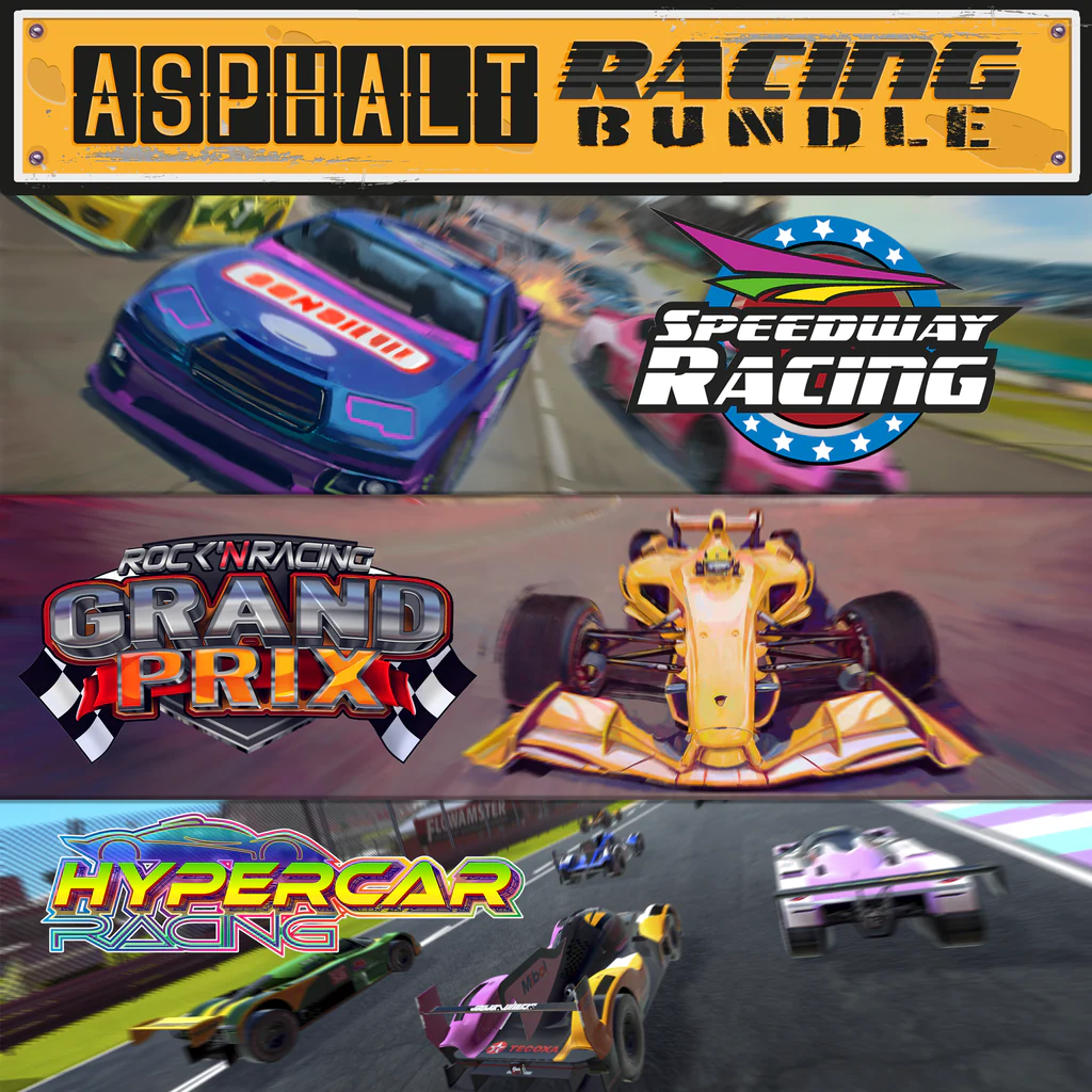 Asphalt Racing Bundle 3 in 1