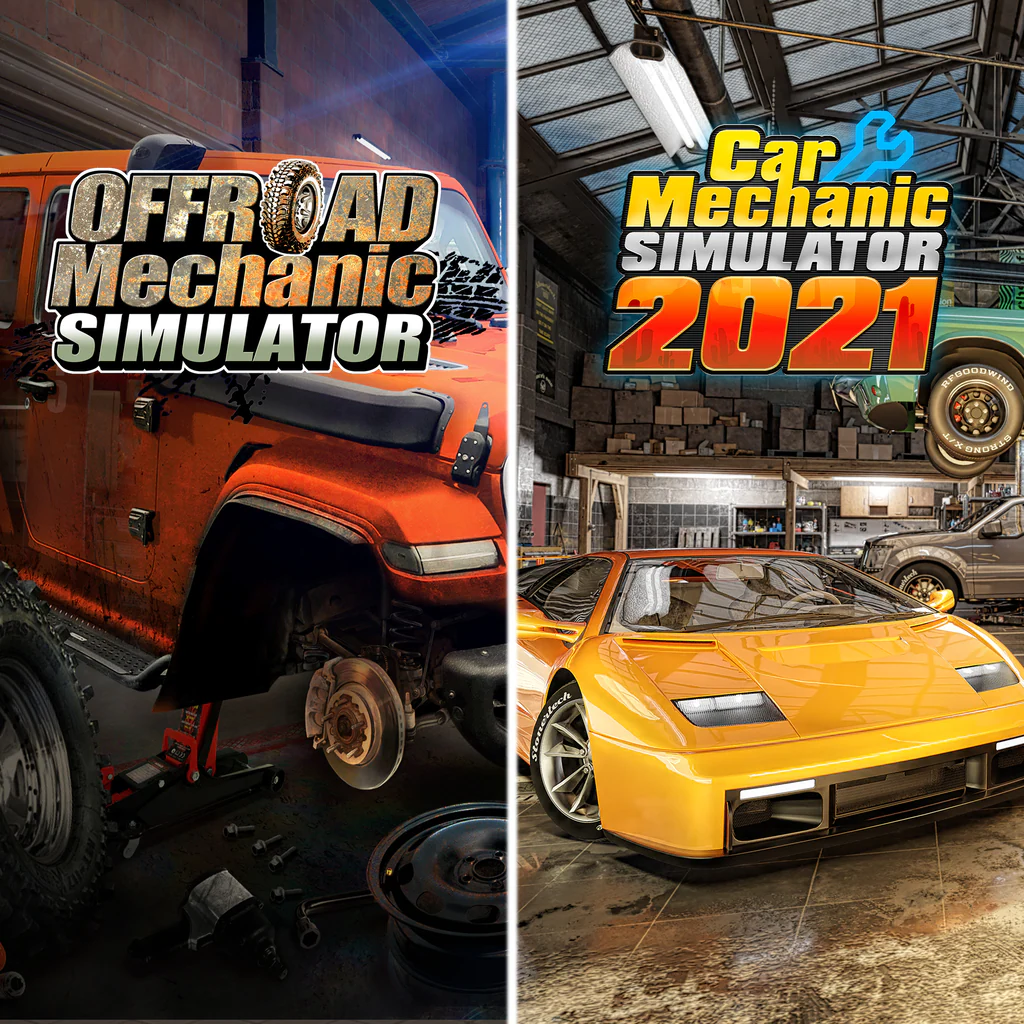 Offroad Mechanic Simulator & Car Mechanic Simulator 2021 (Simplified Chinese, English, Korean, Japanese)