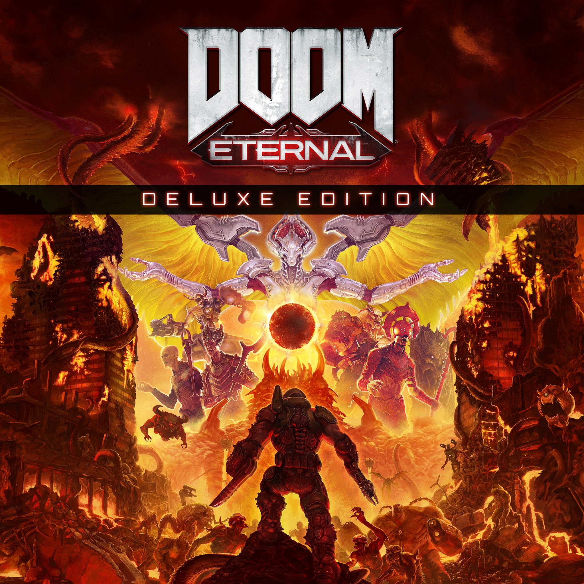 DOOM Eternal Deluxe Edition - PS4 & PS5 (중국어(간체자), 한국어, 영어, 중국어(번체자))