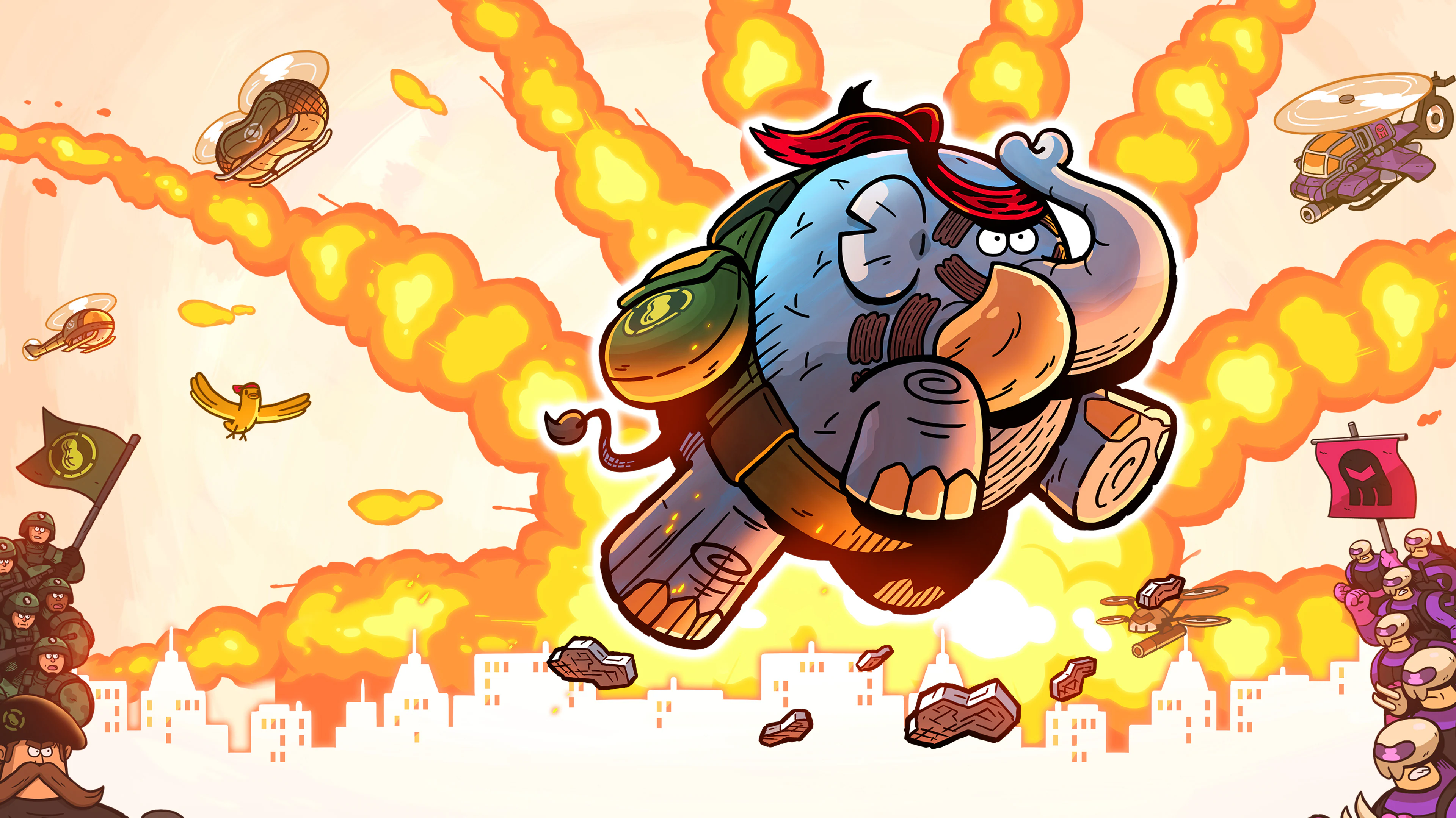 TEMBO THE BADASS ELEPHANT